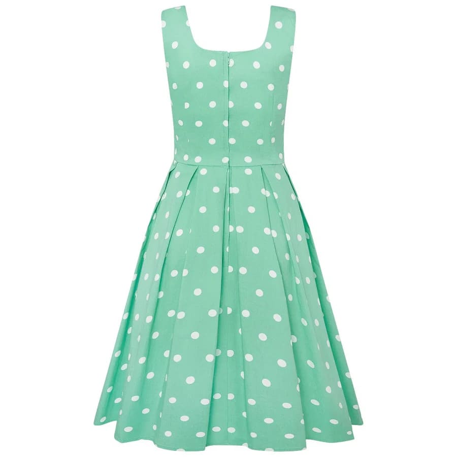 Robe Pin-up “Amanda Mint Polka” – Image 3